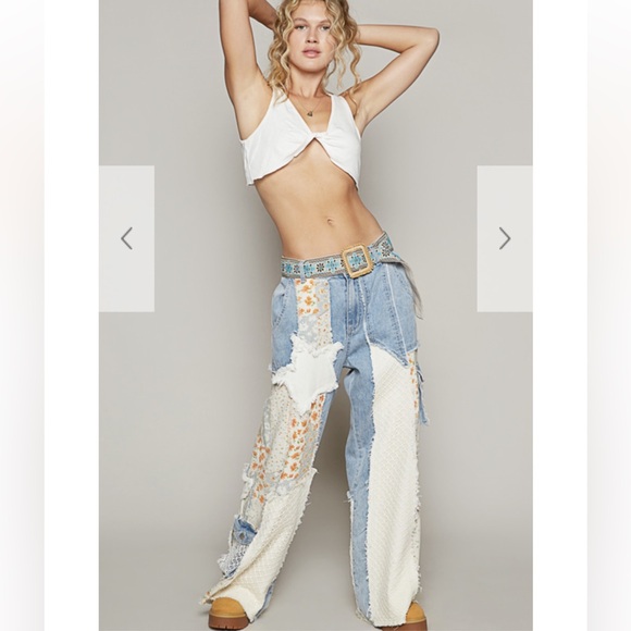 Pol Patchwork jeans - Picture 2 of 5